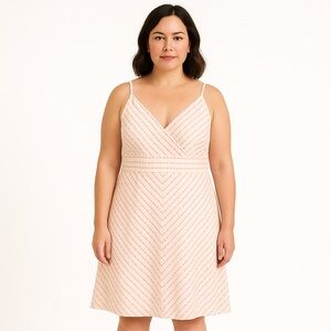 NEW Ann Taylor Petites Stripe Dress